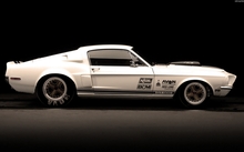 cars deviantart digital art tuning shelby mustang side view ford mustang shelby gt500 1728x1080 w Wallpaper